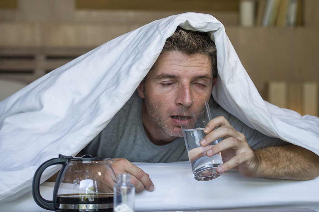 Похмелье после малого количества алкоголя